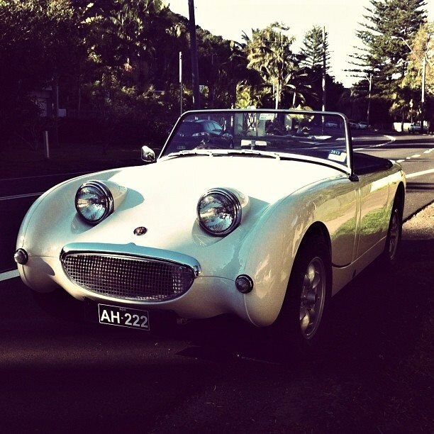 A 1960 Austin Healey Sprite, owned by Michael Ossipoff, of Palm Beach, destroyed in the fire at a storage facility at Ingleside on Friday. Picture; Supplied