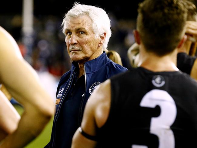 Geelong v Carlton Mick Malthouse Picture:Wayne Ludbey