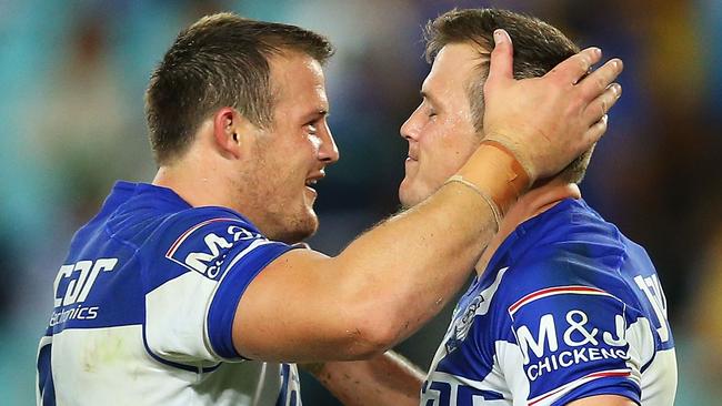 Brett and Josh Morris were among a host of big names to leave Canterbury due to salary cap pressures. Picture: Getty Images