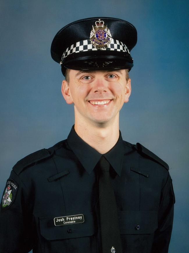 Constable Josh Prestney. Picture: Victoria Police