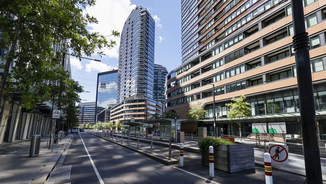 The Property Council of Victoria said there was no reason why Victorians couldn’t return to their desk. Picture: Alex Coppel.