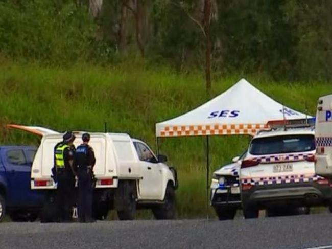 Police investigatons to continue after the shooting of a man near Miriam Vale. Picture: 7 News