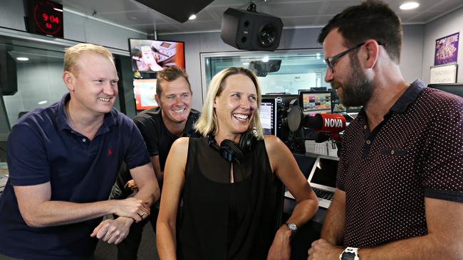 Lutsy, Ash, Susie and Kip from Nova are in second place in the breakfast ratings, while Nova is now most listened to station Monday to Friday.