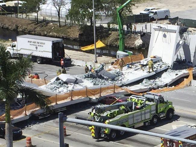 Florida International University said it was ‘shocked and saddened’ by the tragedy. (Roberto Koltun/Miami Herald via AP)