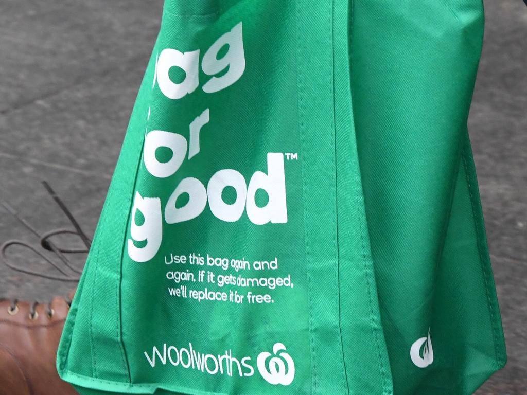 woolworths reusable bags material