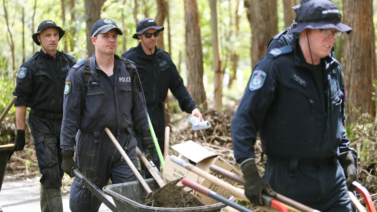 The police search did not find any fresh forensic evidence. Picture: NewsWire/Peter Lorimer.