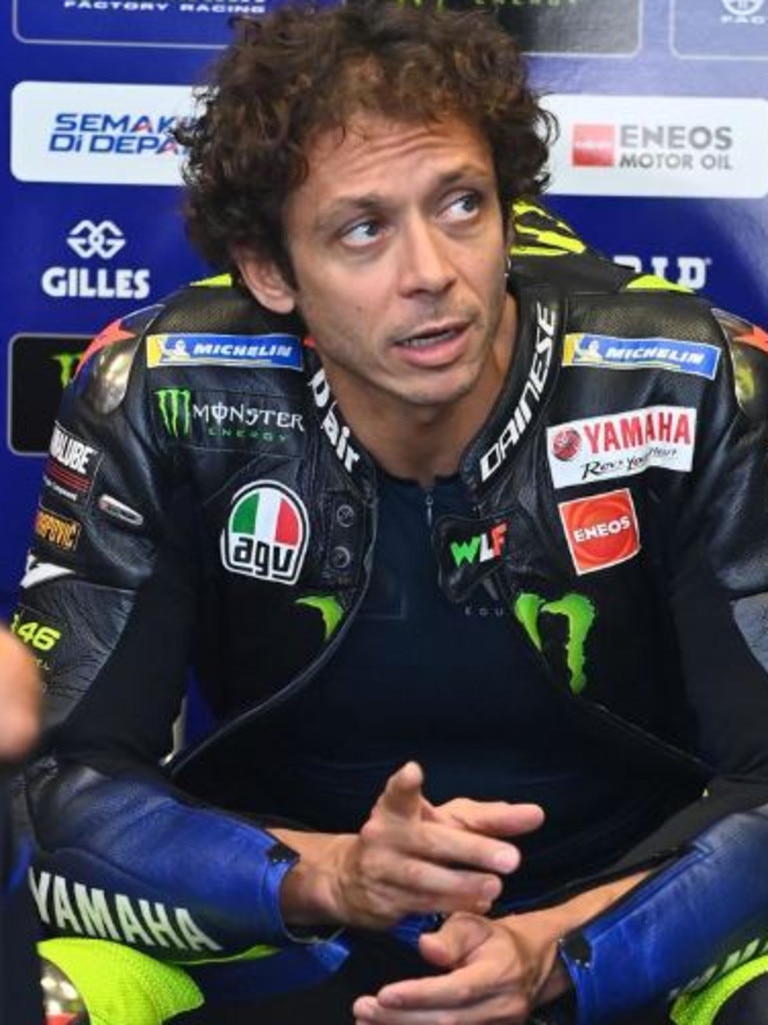 Valentino Rossi was fuming after the race.