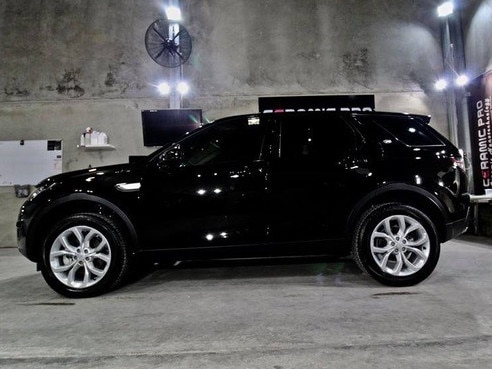 The lemon Land Rover Discovery Sport owned by Dee Caldicott of Mackay. Picture: Supplied