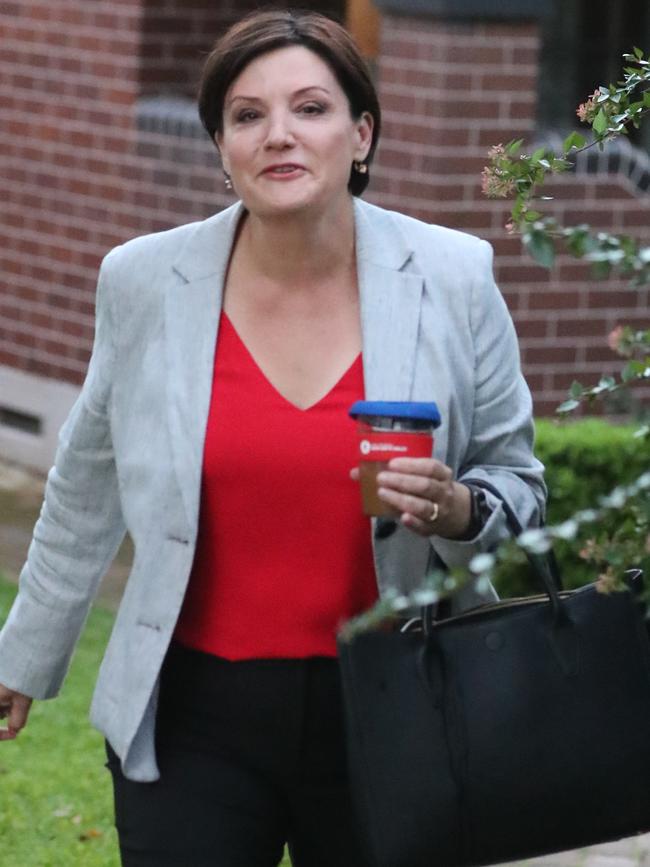 NSW Labor leader Jodi McKay on Wednesday morning. Picture: John Grainger