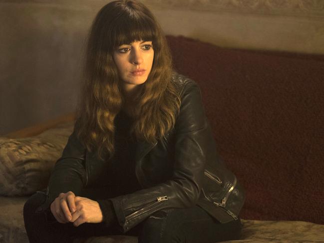 In this image released by Neon, Anne Hathaway appears in a scene from, "Colossal." (Cate Cameron/Neon via AP)