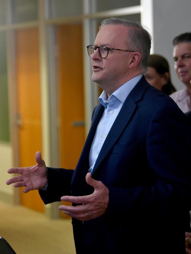 Prime Minister Anthony Albanese. Picture: Evan Morgan