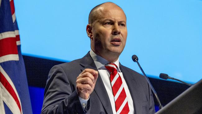 Josh Frydenberg will say that ‘if we do not reform the current framework it will be Silicon Valley that determines the future of our payments system’. Picture: David Geraghty