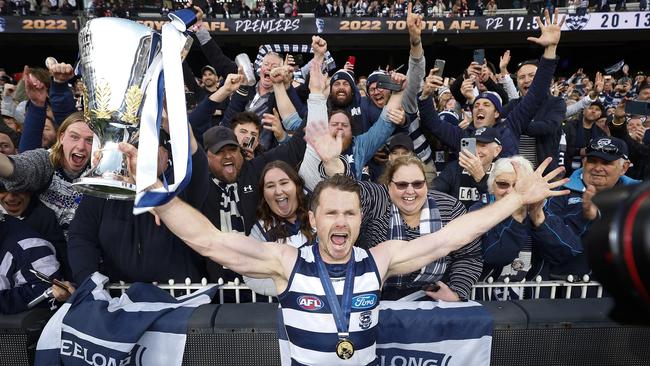 Patrick Dangerfield silenced his doubters in the finals series. Picture: Daniel Pockett/AFL Photos/via Getty Images