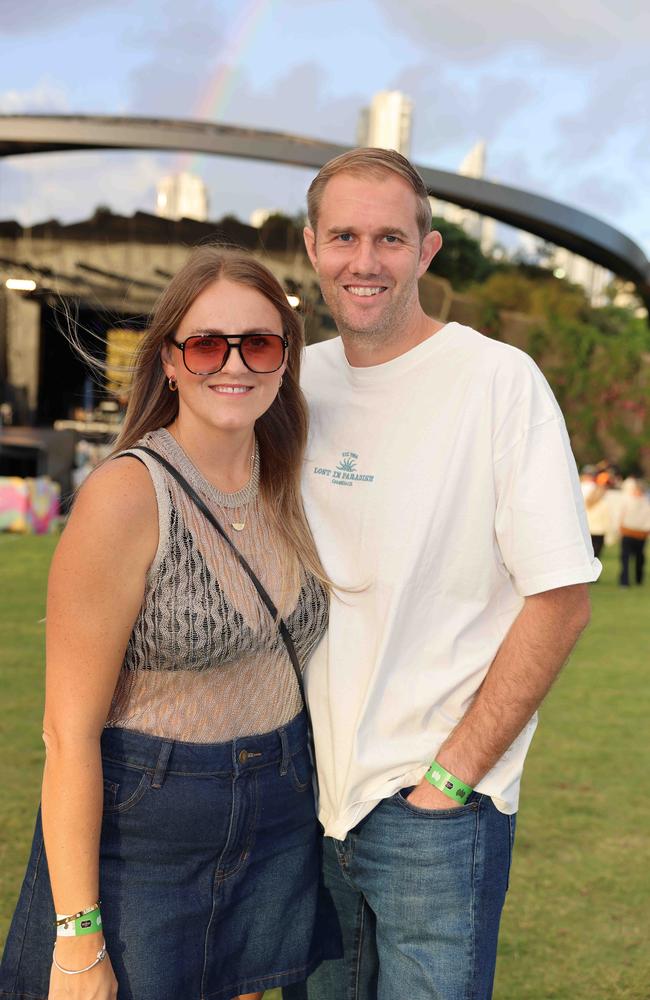 Alisa Hawkes and Warren Hawkes at the Ministry of Sound Classical 2025 at HOTA for Gold Coast at Large. Picture, Portia Large.