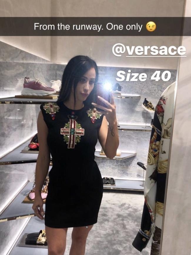 The Versace hearing dress.