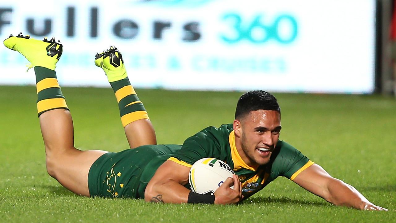 Valentine Holmes free to pursue NFL career after Cronulla release