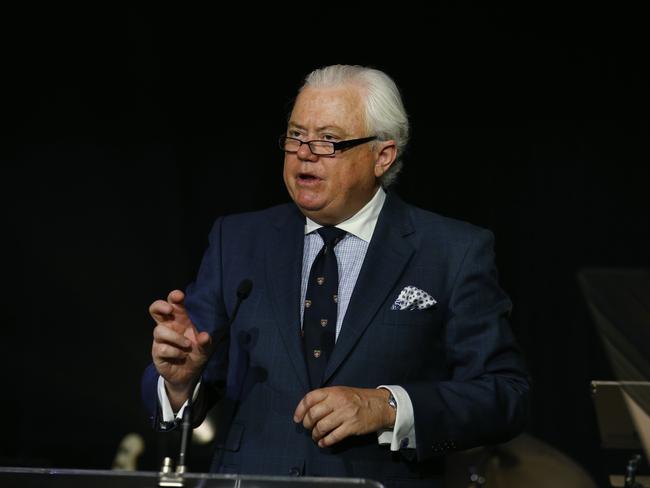 21/11/2024. Former Australian Prime Minister John Howard and former barrister Justice Michael Lee attend Jewish House Gala Dinner - A Night Of Light, held at Le Montage, events venue in  Lilyfield in SydneyÃs inner-west. Britta Campion / The Australian