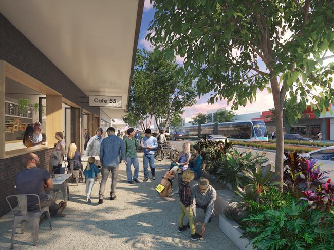 The plans would take Metro services further into the suburbs. Picture: Brisbane City Council