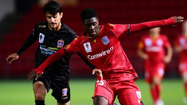 Reds young gun Al Hassan Toure has made an immediate impact at first-team level, after impressing for United’s NPL SA side over winter. Picture: Mark Brake/Getty Images