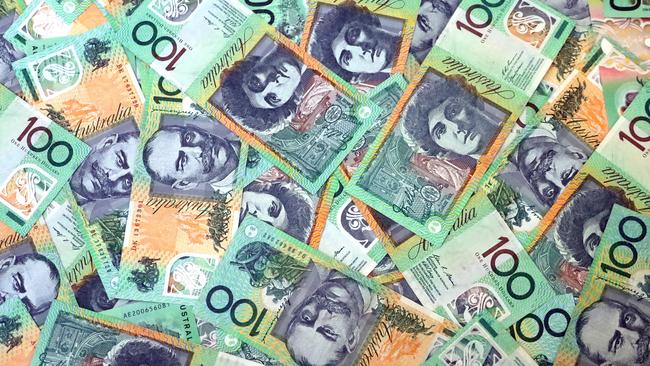 FEDERAL BUDGET 2024: AUSTRALIA - NewsWire Photos - General view editorial generic stock photo of Australian cash money currency. Picture: NCA NewsWire / Nicholas Eagar