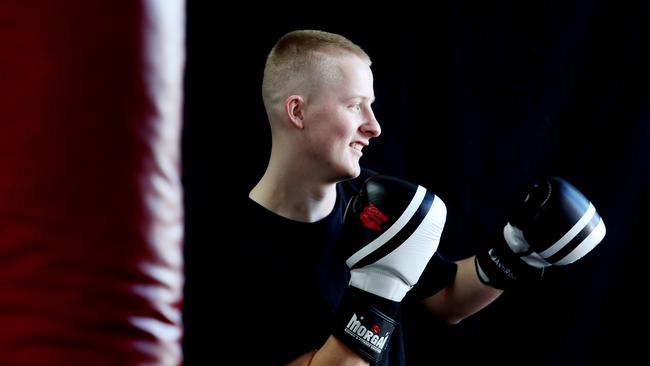 Heart transplant recipient Ryan Gibbons is feeling “better than ever”. Picture: Sue Graham