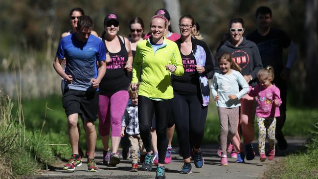 Rachel Allworth has helped over 300 people get fit by organising a volunteer running group every Saturday for locals. Picture: Tim Clapin