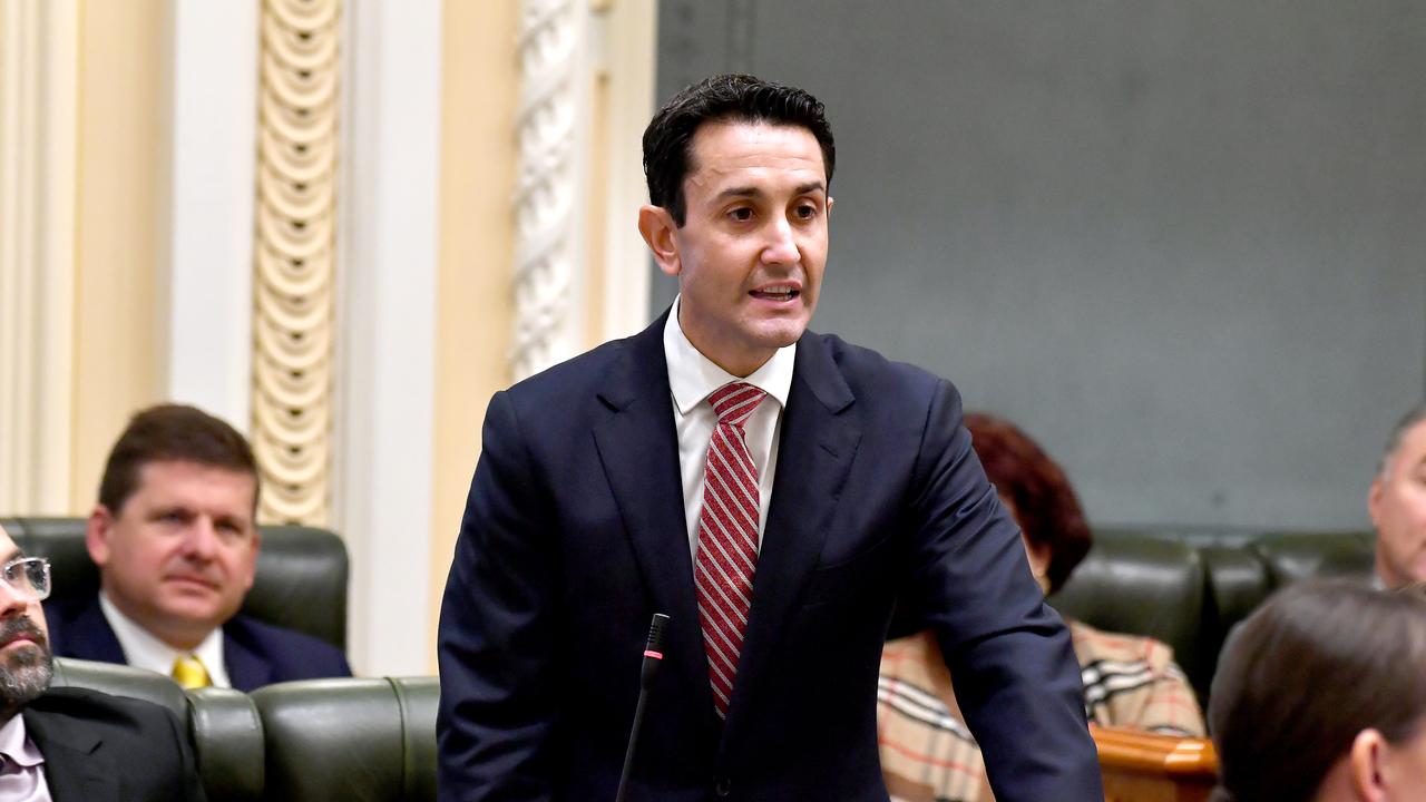 David Crisafulli Leader of the Opposition. Picture: NCA NewsWire / John Gass