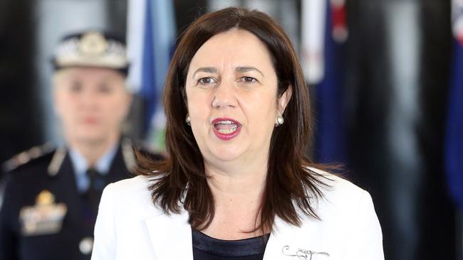 Queensland Premier Annastacia Palaszczuk. Picture: Richard Gosling