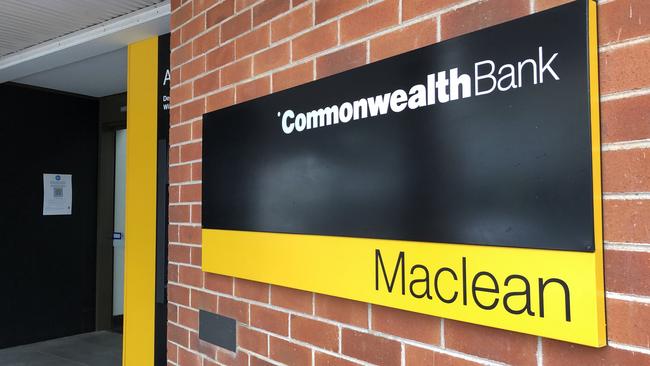 The Maclean branch of the Commonwealth Bank will close in November.