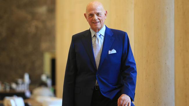 Retail investor and Premier Investments chairman Soloman Lew Picture: Aaron Francis