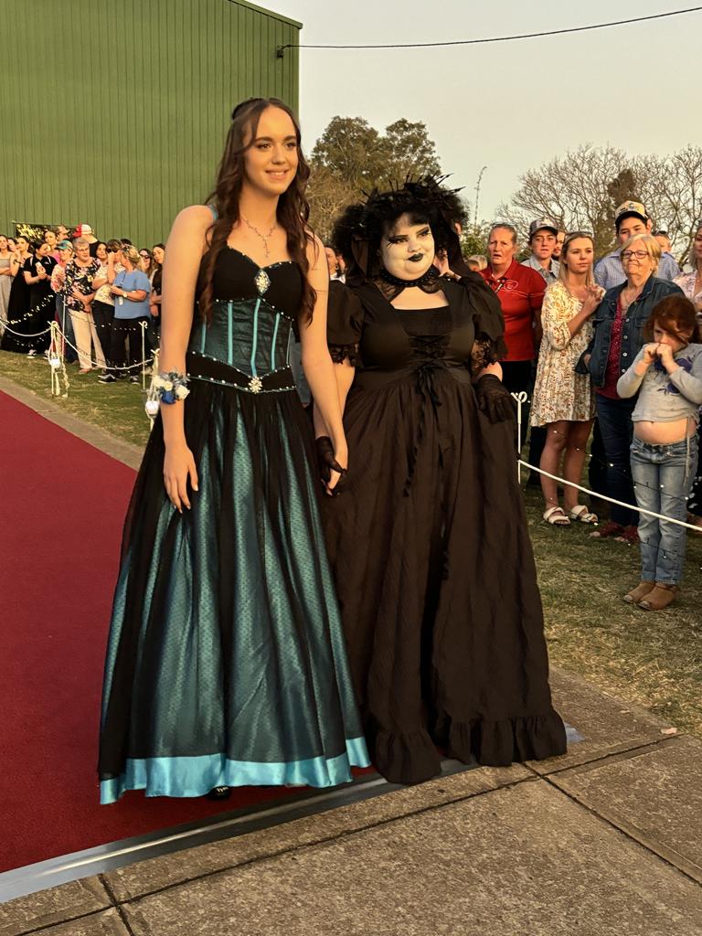 The students from Nanango State School celebrate their formal.