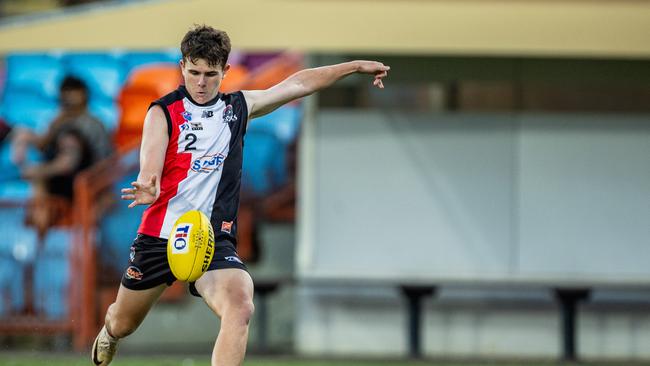 Daniel Murphy as Southern Districts took on the Nightcliff Tigers in the 2024-25 NTFL men's semi-final. Picture: Pema Tamang Pakhrin