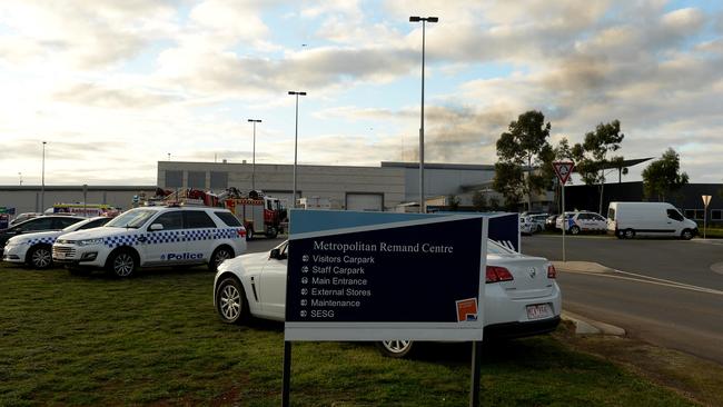 Complaints about a ‘hazing’ at the Metropolitan Remand Centre were made to WorkSafe. Picture: David Smith