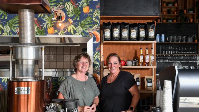 Marinette Dames (L) and Kylie Armstrong (R) are ready for a new challenge in the hospitality business. Picture: Penny Stephens