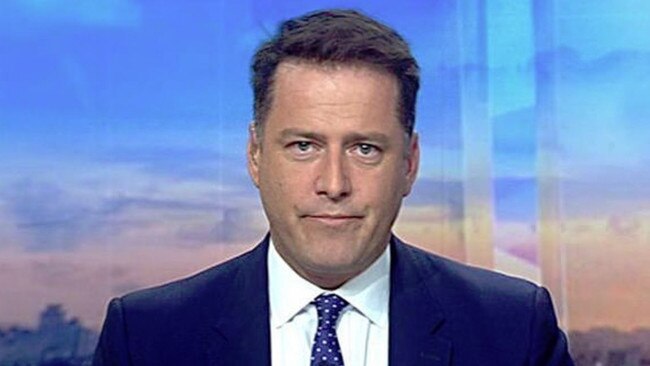 Karl Stefanovic is leading the Meghan charge with Katie Hopkins. Picture: Channel 9