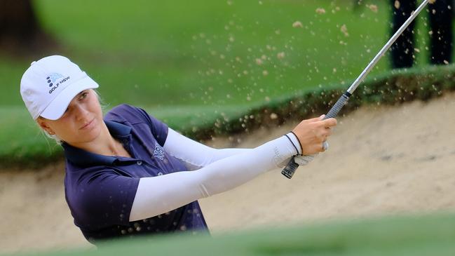 Stephanie Kyriacou in action at Bonville. Pic: David Tease/Golf NSW