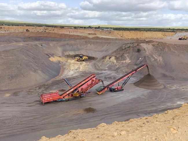 Iluka Resources' rare earths tailings project at Eneabba in WA.