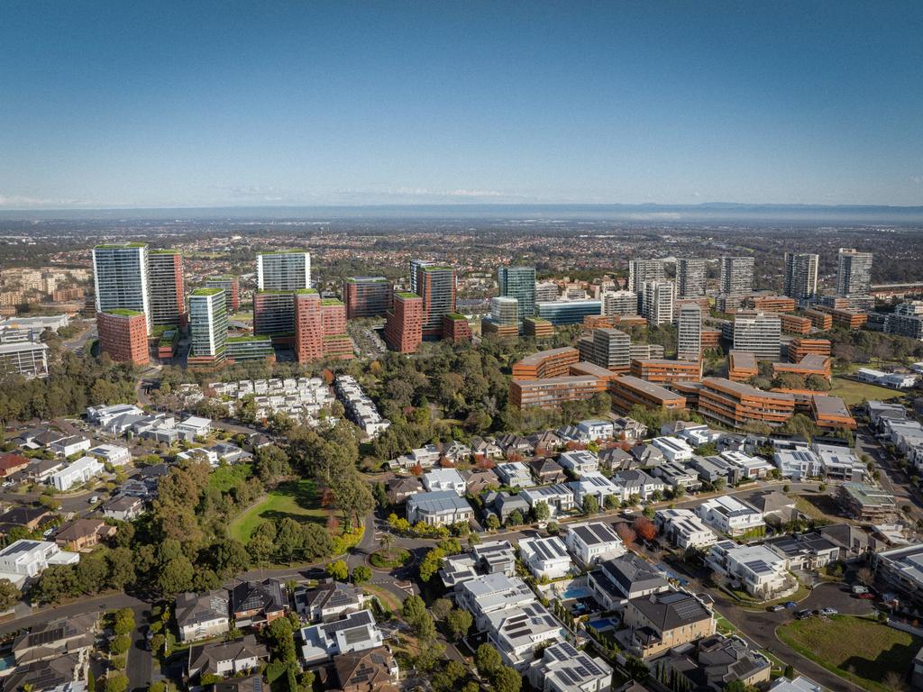 The higher density housing would see high-rise built around transport hubs including new metro stations.