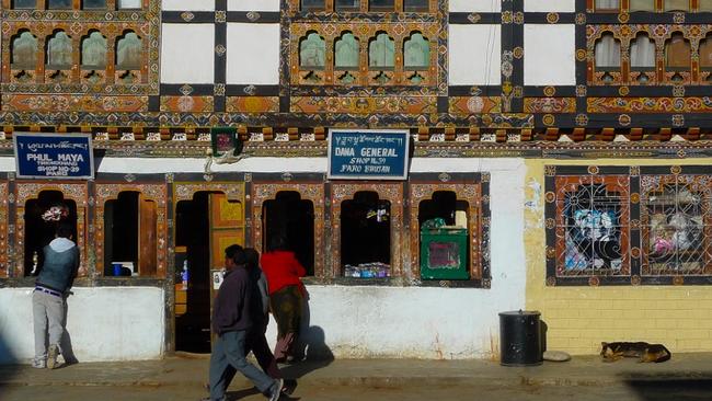 Unlike Kuta in Bali where tourists are often approached by beggars and aggressive peddlers, this hardly ever occurs in Bhutan. (Photo: Leah McLennan)