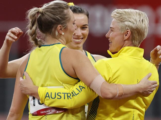 Three Australians made the javelin final. Picture: Alex Coppel