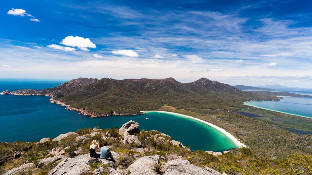 Wineglass Bay was voted by news.com.au readers as their second most favourite beach location.