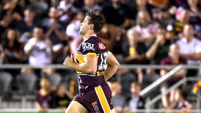 Patrick Carrigan could be asked to step up for the Broncos. Picture: Bradley Kanaris/Getty Images