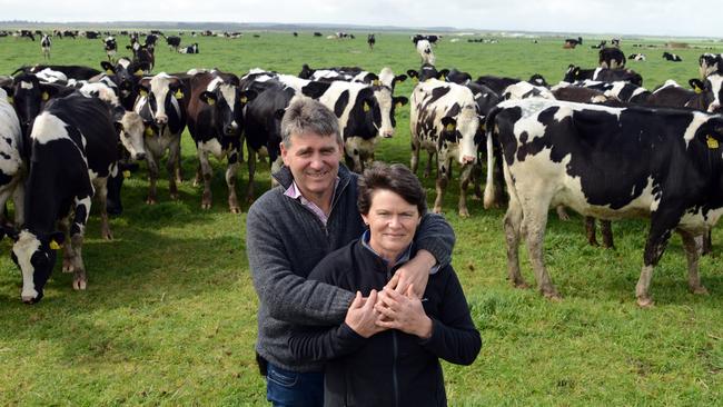 James and Robyn Mann, Wye, South Australia. Photo: KARLA NORTHCOTT