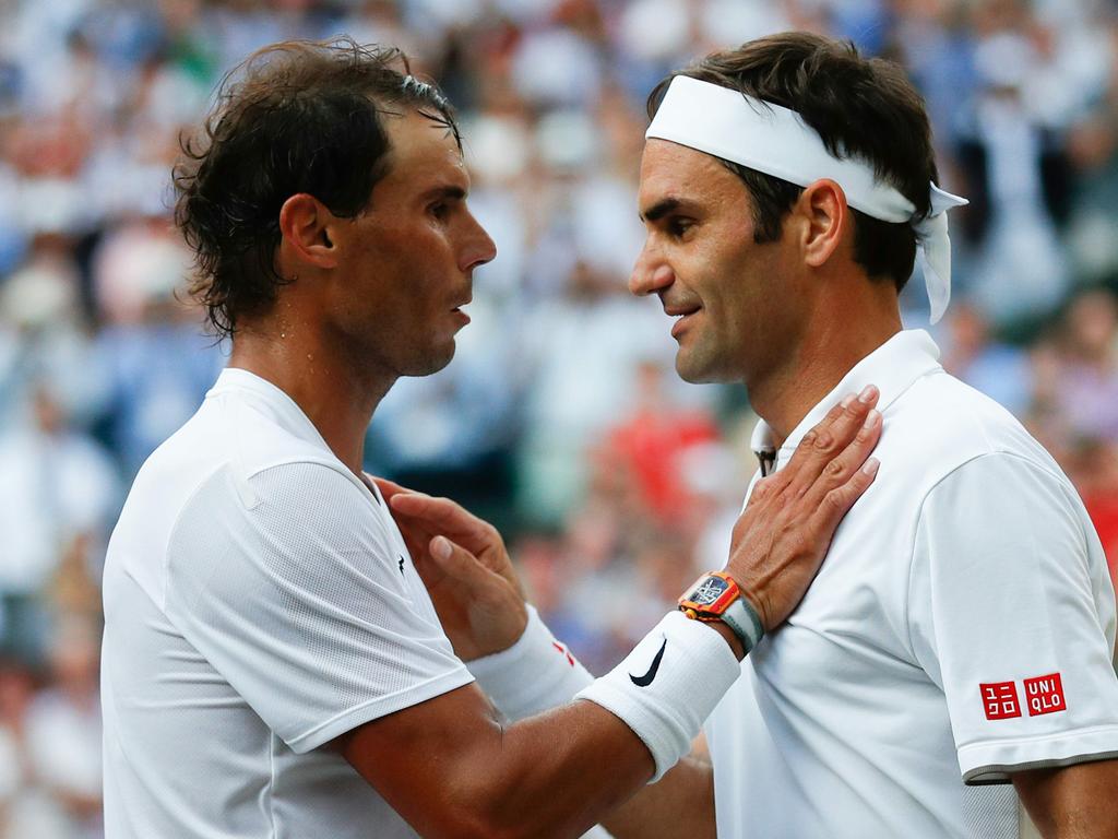 Rafael Nadal and Roger Federer are on the same page.