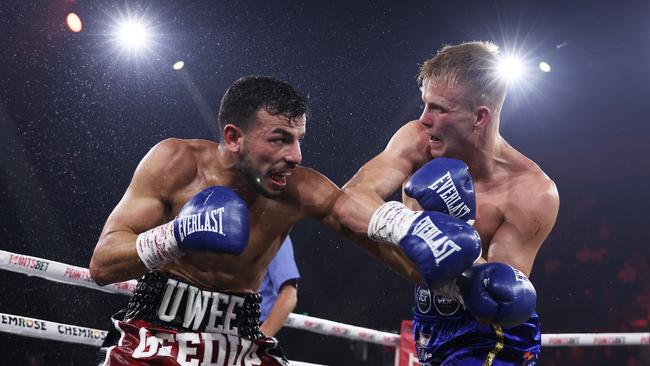 Wilson produced a savage left hook to knockout Dib in their first meeting last July.