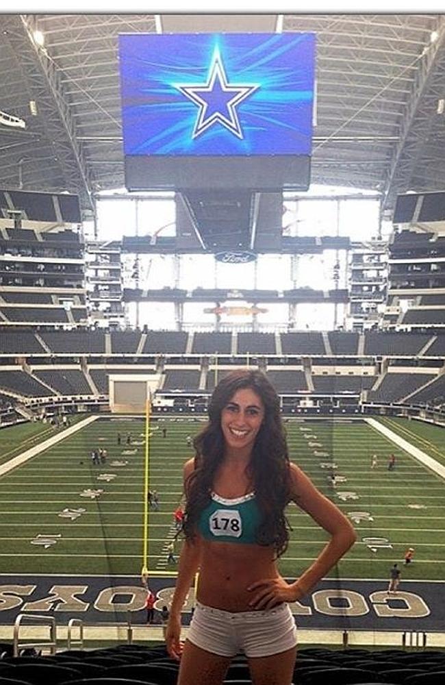 Aussie dancer Angela Nicotera becomes a Dallas Cowboys Cheerleader