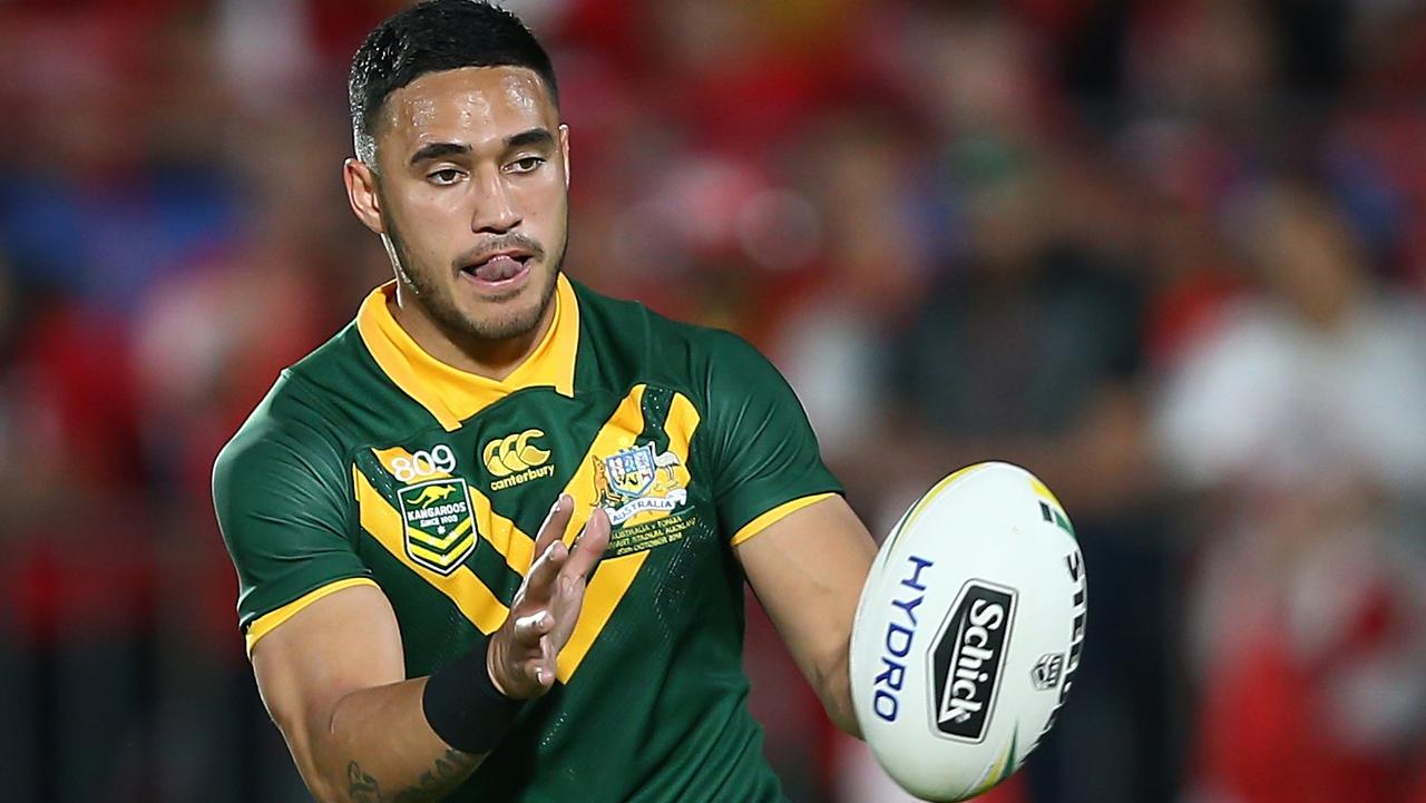 Valentine Holmes caught up in NRL investigation over 'white bag' photo