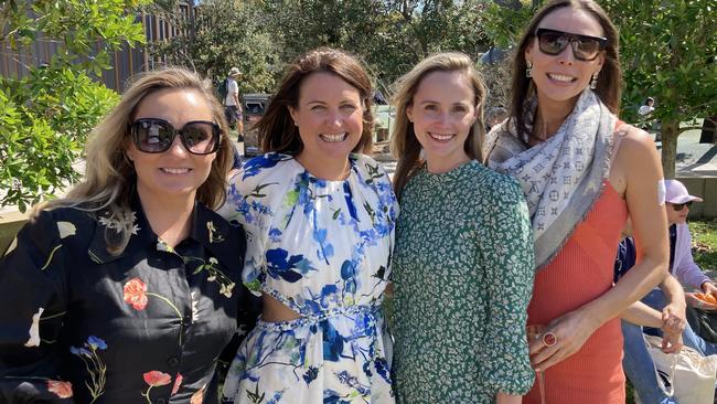 Lane Cove Melbourne Cup: Natalie Ward, Anna Longley, Ana Millar and Alex Baker