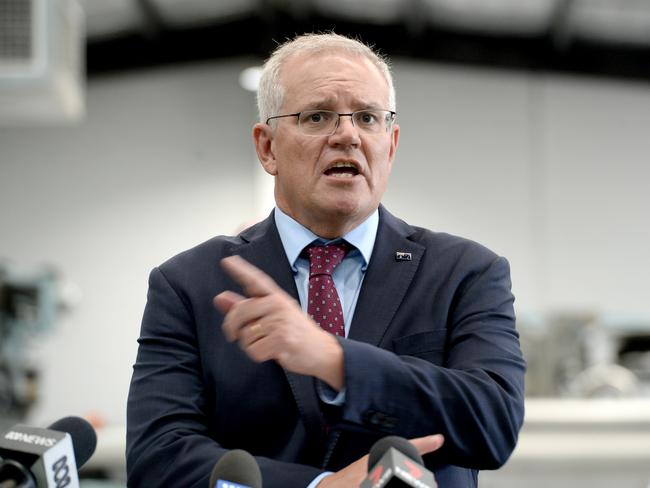 Prime Minister Scott Morrison. Picture: NCA NewsWire / Andrew Henshaw