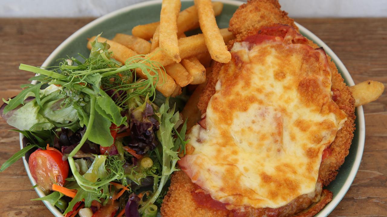 Aussies should expect to have to fork out some extra coin for a parma in the coming months. Picture: David Swift